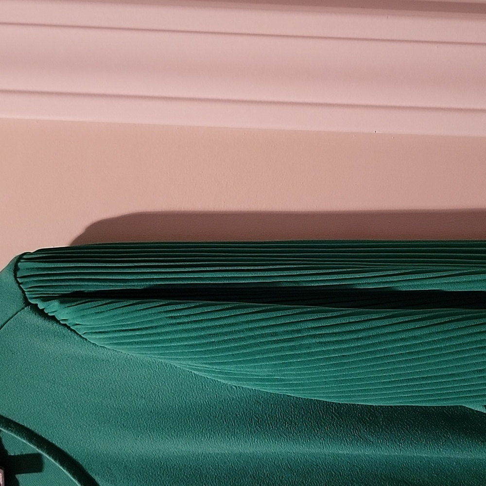 Adrianna Papell Emerald Green Blouse - Picture 5 of 5